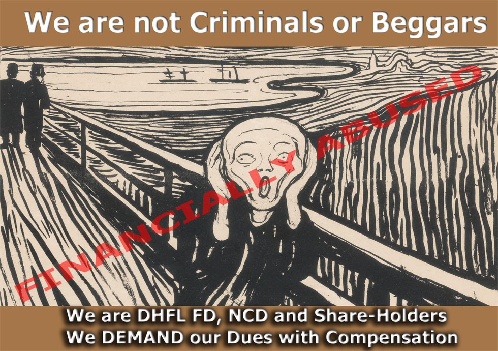 An Appeal for Suo Moto Cognizance for the Victims of the DHFL Scam